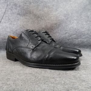 Sandro Moscoloni Shoes Mens 13 Oxford Gary Lace Up Derby Leather Black Classic